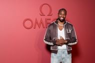 Lyles' dressing style at the OMEGA House - Source: Getty